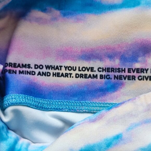 Inner Fire active wear leggings made in Vancouver beach design women's size 8 - Picture 7 of 7